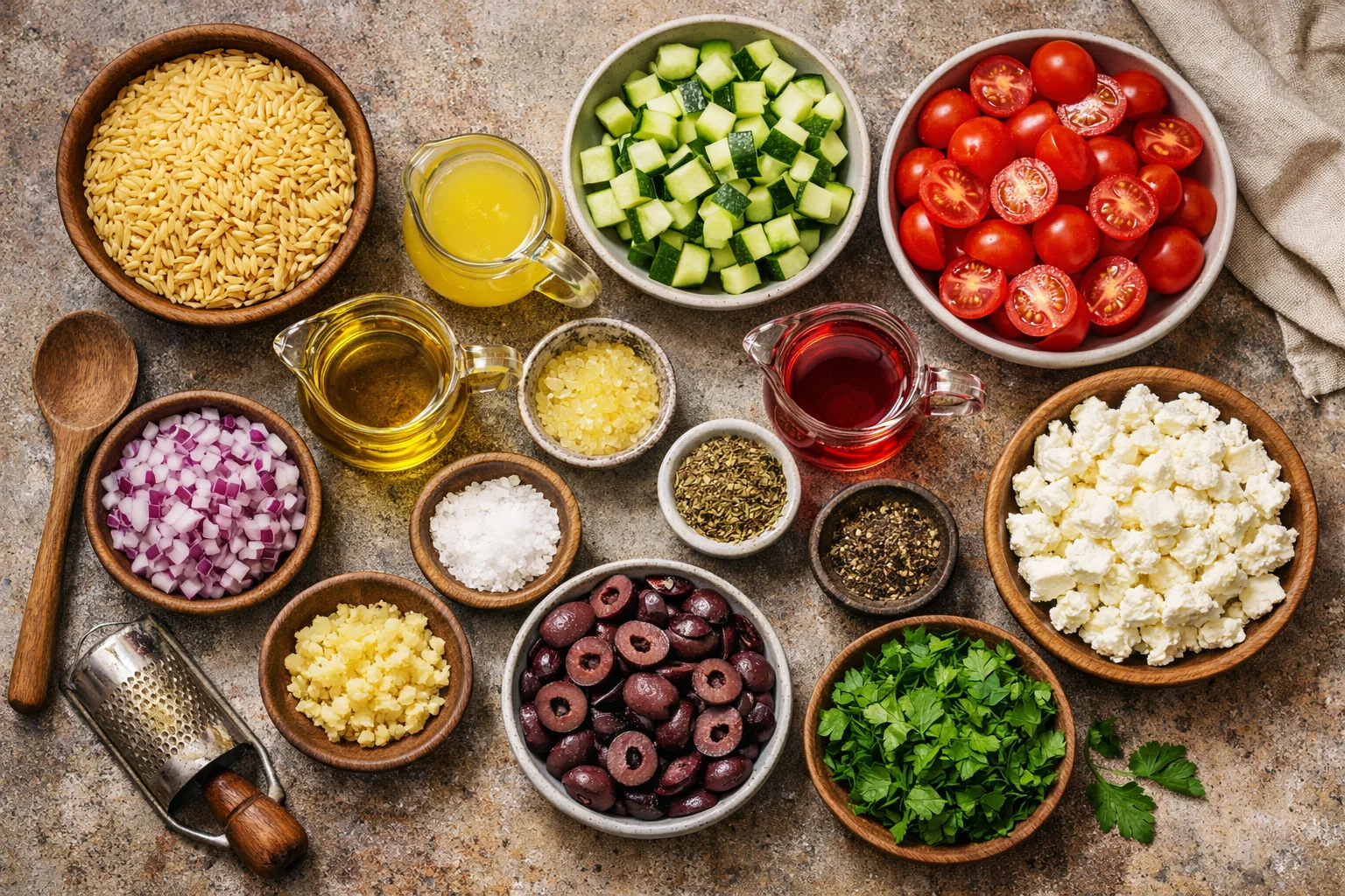 Fresh & Flavorful Greek Orzo Salad to Brighten Your Summer