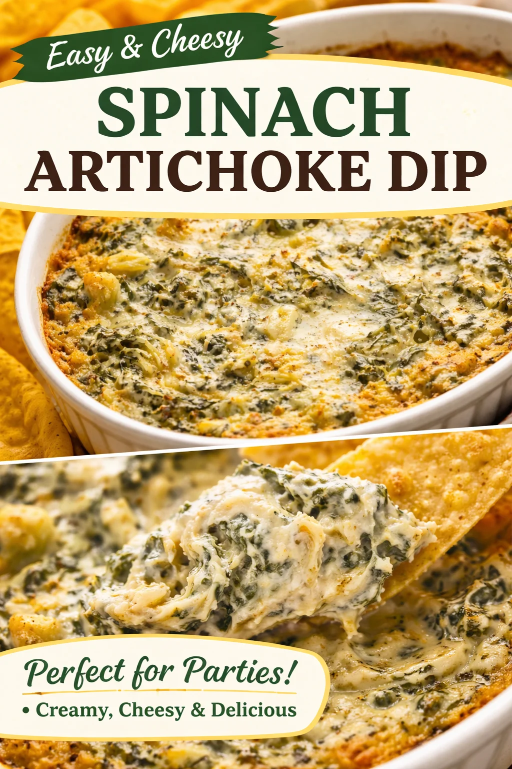 Irresistible Spinach Artichoke Dip You&rsquo;ll Want to Share!