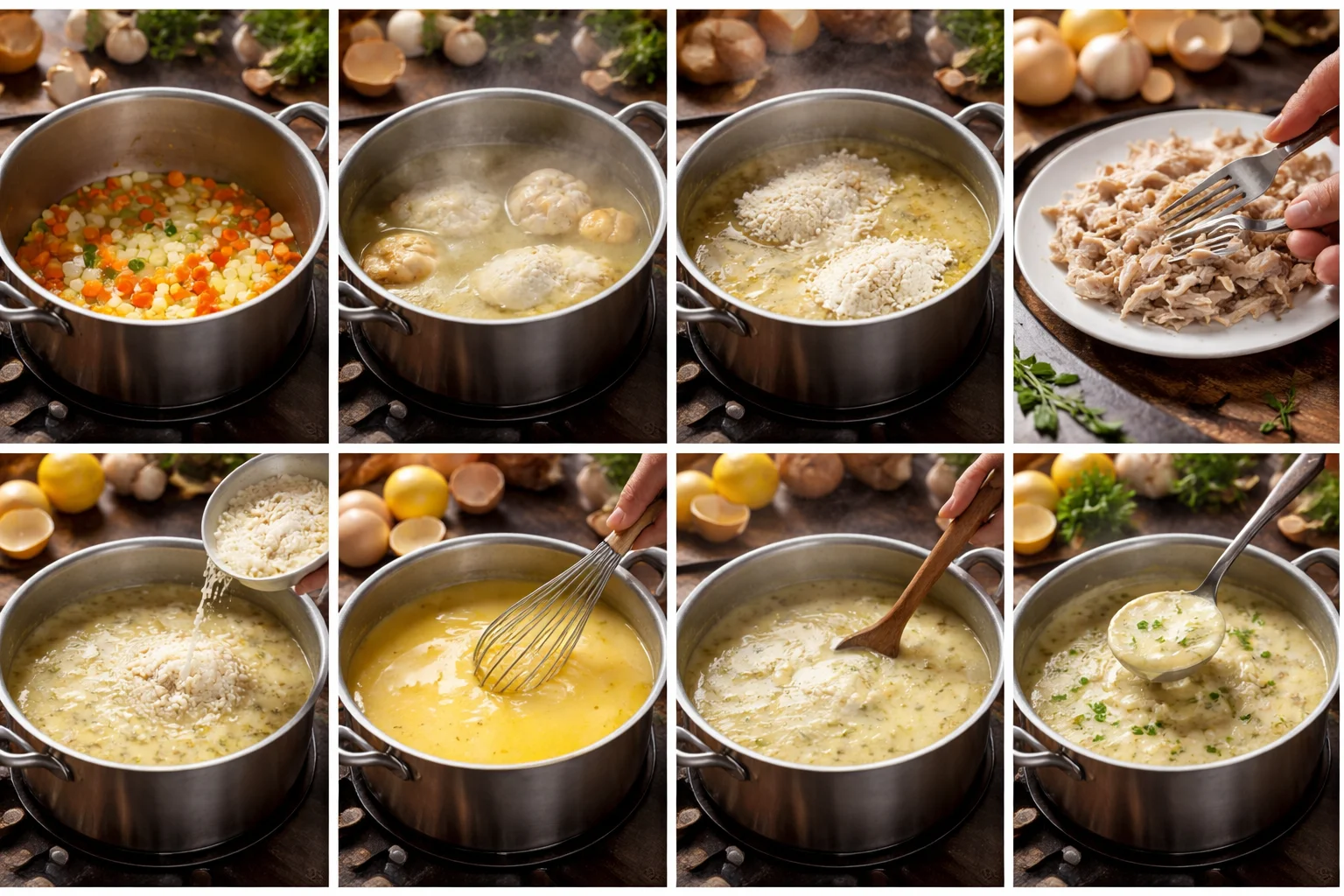Simple and Delicious Greek Avgolemono Chicken Rice Soup Recipe