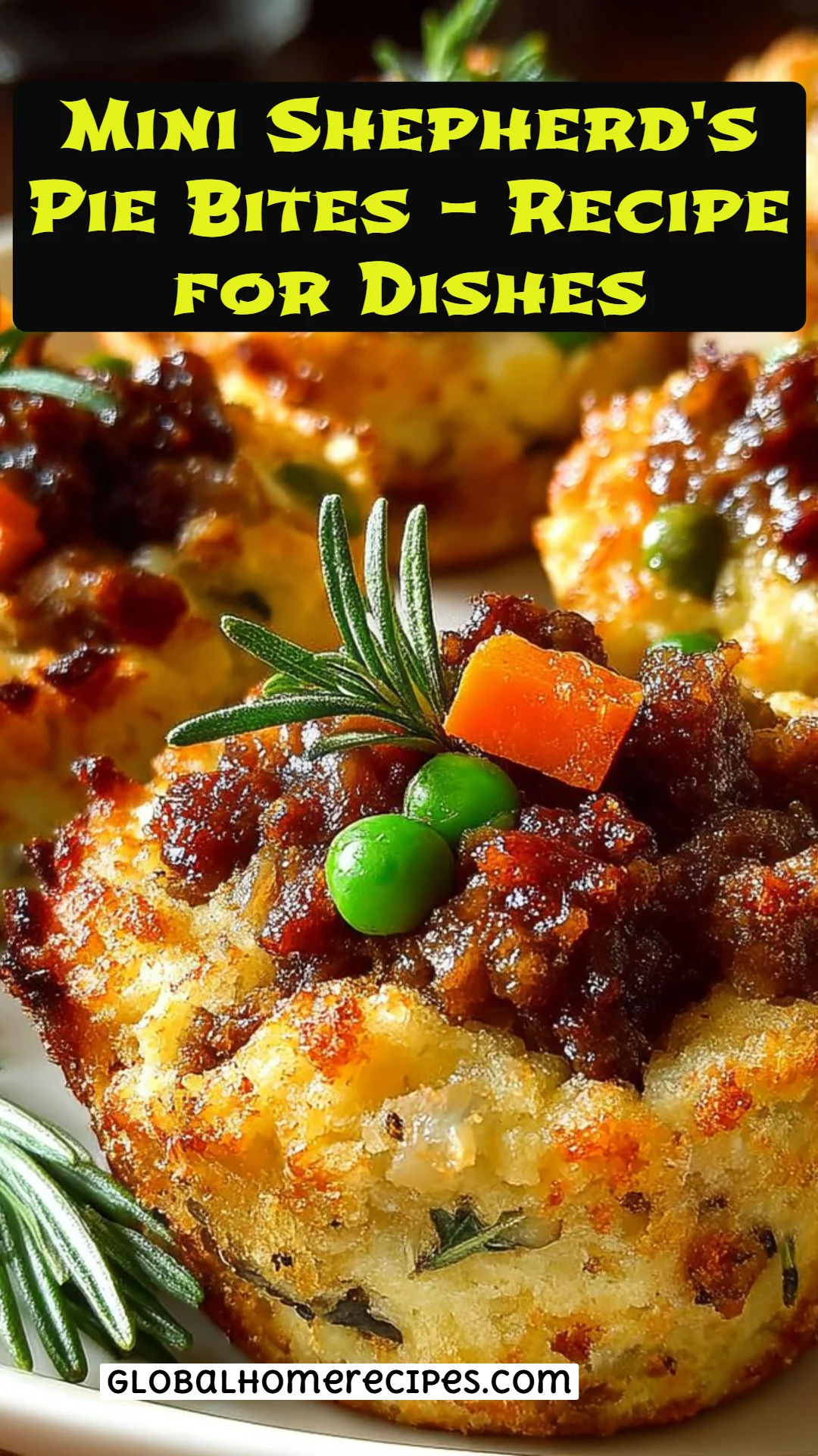 Mini Shepherd's Pie Bites – Recipe for Dishes