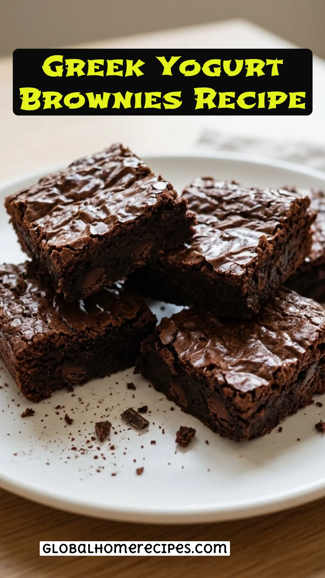 Greek Yogurt Brownies Recipe