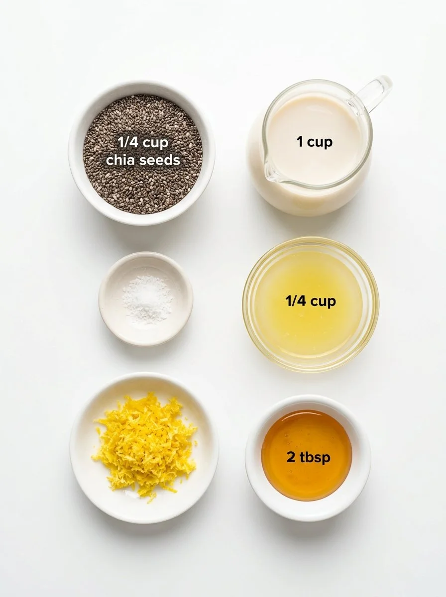 Lemon Chia Pudding
