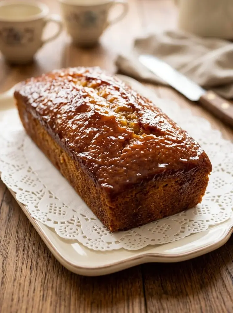Gluten-free Moist Lemon Yogurt Cake topped with lemon zest and fresh fruits