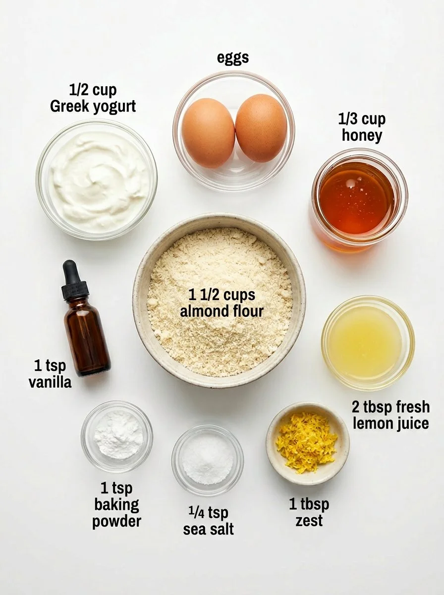 Moist Lemon Yogurt Cake (No White Flour) – Easy & Gluten-Free