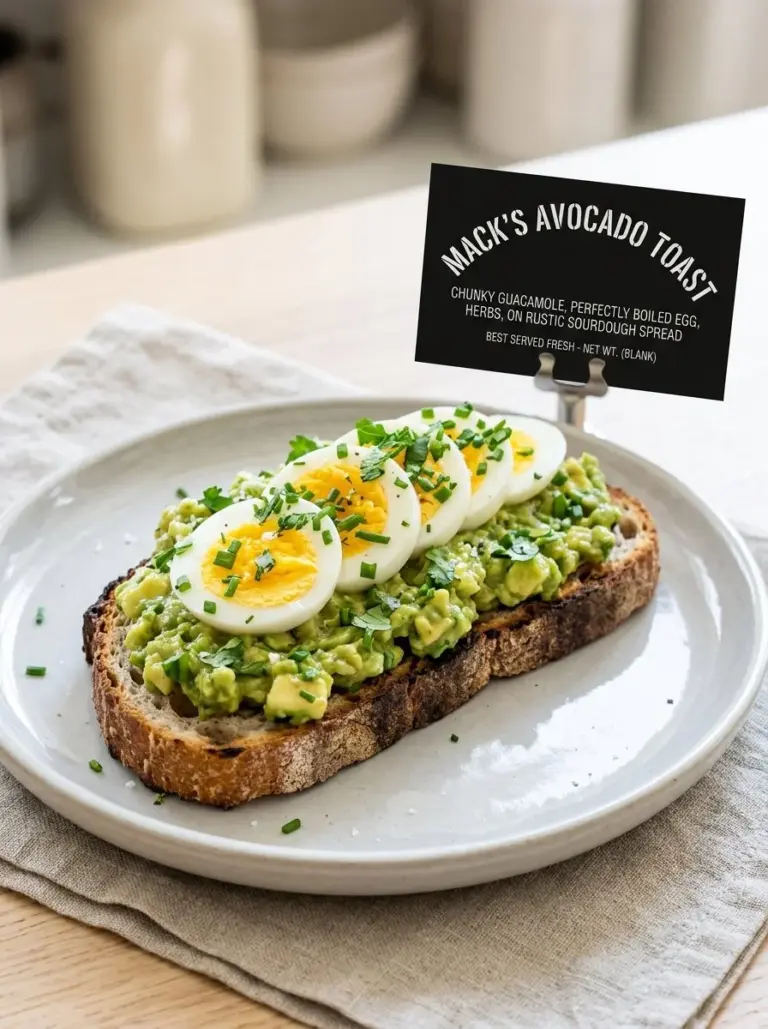 Simple and zesty Mediterranean avocado egg salad in a bowl with fresh ingredients.