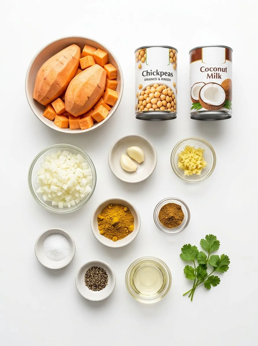 Sweet Potato and Chickpea Curry